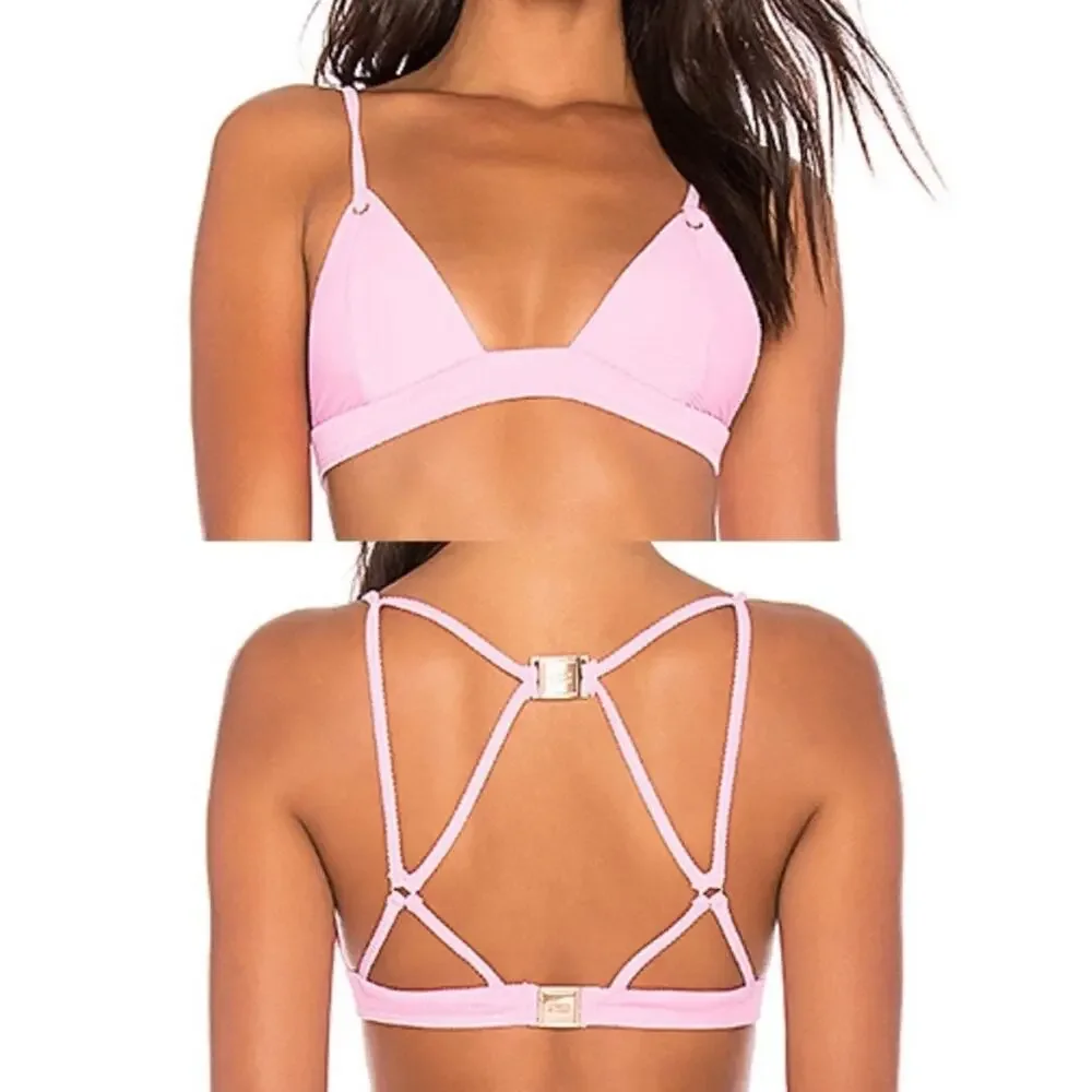 REVOLVE Kopper & Zink Luca Bikini Top Pink‎ Small